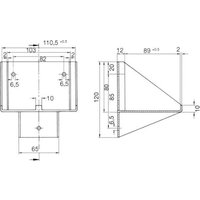 Ceag Notlichtsysteme Wandkonsole für W276.3/4 11145000492 - 11145000492 von Ceag Notlichtsysteme