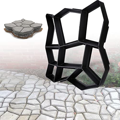 Cecaylie 1 Stück Pflasterform Gehweg Form Pflasterstein D.I.Y. Pflaster Pflastermacher Gießen 43x43x4cm Pflasterform Schablone für Beton, Gehweg, Pflastersteine, Terrassenplatten Cecaylie 1 Stück Pflasterform Gehweg Form Pflasterstein D.I.Y. Pflaster Pflastermacher Gießen 43x43x4cm Pflasterform Schablone für Beton, Gehweg, Pflastersteine, Terrassenplatten von Cecaylie