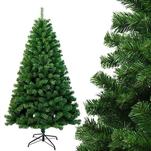 Cecaylie 180cm Künstlicher Weihnachtsbaum,PVC Christbaum mit Metallständer Material,Hochwertiger unechter Tannenbaum mit 650 Spitzen, für Innen und Außenbereich Cecaylie 180cm Künstlicher Weihnachtsbaum,PVC Christbaum mit Metallständer Material,Hochwertiger unechter Tannenbaum mit 650 Spitzen, für Innen und Außenbereich von Cecaylie