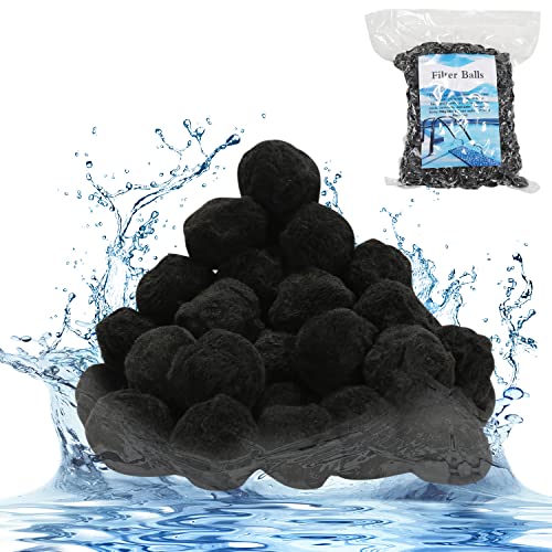 Cecaylie Filterbälle Pool für sandfilteranlage, 700g Filterballs, Filter Ball Washbar für Poolfilter 25kg Filtersand, Filtermaterial, Geeignet für Pool Filter Schwimmbad Sandfilter, Aquarium von Cecaylie