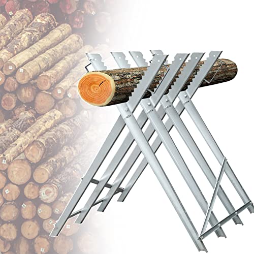 Cecaylie Sägebock für Kettensägen Sägegestell Metall Verzinkt Holzsägebock Klappbar Holzsägearbeiten 150kg Belastbarkeit 81x80x80cm Ständer Cecaylie Sägebock für Kettensägen Sägegestell Metall Verzinkt Holzsägebock Klappbar Holzsägearbeiten 150kg Belastbarkeit 81x80x80cm Ständer von Cecaylie