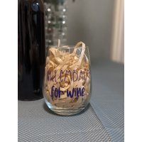 Wird Einbalsamiert Für Weinglas von CecilandOates
