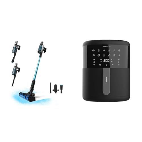 Cecotec Akku-Besenstaubsauger Conga Rockstar 2500 Thunder Jalisco Heißluftfritteuse ohne Öl, 6 L Cecofry Bombastik 6000. 1700 W, PerfectCook-Technologie Cecotec Akku-Besenstaubsauger Conga Rockstar 2500 Thunder Jalisco Heißluftfritteuse ohne Öl, 6 L Cecofry Bombastik 6000. 1700 W, PerfectCook-Technologie von Cecotec