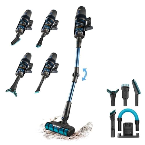 Cecotec Akku-Stielstaubsauger Vertikale Kabellose Besen Conga Rockstar 11500 Odyssey ErgoFlex. Digitaler Motor, Max Saugleistung 300AW, Ultrapower 850W, 90 Min Autonomie, Flexibler Schlauch, Zubehör Cecotec Akku-Stielstaubsauger Vertikale Kabellose Besen Conga Rockstar 11500 Odyssey ErgoFlex. Digitaler Motor, Max Saugleistung 300AW, Ultrapower 850W, 90 Min Autonomie, Flexibler Schlauch, Zubehör von Cecotec