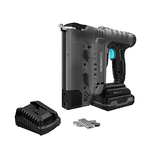 Cecotec Akku-Tacker CecoRaptor Perfect Staples&Nails 2020 Advance. 20 V und 2000 mAh, Geschwindigkeit von 30 Schüssen pro Minute von Cecotec