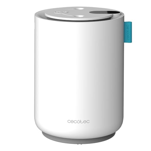 Cecotec Aroma-Diffusor ohne Kabel PureAroma 500 Cordless. 5000 mAh, 3 Betriebsmodi, Doppelausgang, 500-ml-Tank, Akku und Bildschirm, Aromatherapie von Cecotec