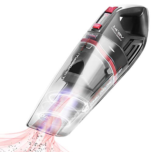 Cecotec Conga EcoExtreme Hand Wet 14,8 V 2 In 1 Nass Trocken Multifunktions Zyklon Handsauger Leise Lithium Ionen Akku Für Alle Oberflächen Saugt Tierhaare Von Katzen Und Hunden In Schwarz Rot von Cecotec