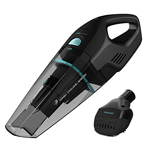 Cecotec Conga Immortal ExtremeSuction 22,2V Hand 2 In 1 Nass Trocken Multifunktions Zyklon Handsauger Leise Akku Zubehör Für Oberflächen Möbel Auto Tierhaare Wandladestation In Schwarz Aquamarin (22,2 V, Mit Animal Hand) Cecotec Conga Immortal ExtremeSuction 22,2V Hand 2 In 1 Nass Trocken Multifunktions Zyklon Handsauger Leise Akku Zubehör Für Oberflächen Möbel Auto Tierhaare Wandladestation In Schwarz Aquamarin (22,2 V, Mit Animal Hand) von Cecotec