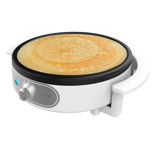 Cecotec Elektrische Crêpes-Maschine Fun Creepy, 1200W, Antihaftbeschichtung, Abstandswalze und Spatel, Einstellbare Leistung, Leuchtanzeige, 30,5cm Durchmesser, Überhitzungsschutz, BPA-frei Cecotec Elektrische Crêpes-Maschine Fun Creepy, 1200W, Antihaftbeschichtung, Abstandswalze und Spatel, Einstellbare Leistung, Leuchtanzeige, 30,5cm Durchmesser, Überhitzungsschutz, BPA-frei von Cecotec