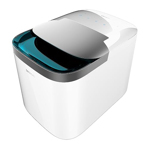 Cecotec Eismaschine Chillin' Ice 1500. 150 W, Tägliche Produktionskapazität von 15 kg, Touchscreen-Display, Steuerung über APP, Kontrollfenster, Selbstreinigungsfunktion, Wasserstandswarnung von Cecotec