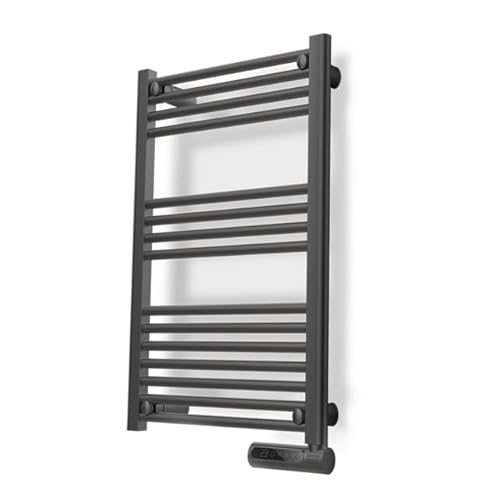 Cecotec Elektrischer Badheizkörper Ready Warm 9100 Smart Towel Steel. 500 W, LED-Anzeige, Touch Control, Wochenprogrammierer, 3 Modi, wählbare Temperatur und maximale Sicherheit mit IP24 von Cecotec