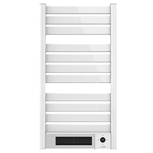 Cecotec Elektrischer Badheizkörper Ready Warm 9770 Ceramic Towel. 2000 W, LED Bildschirm, Fernbedienung, 24 Stunden Timer, IPX1, Einstellbare Temperatur, Thermostat, Weiss, 15 m2 von Cecotec