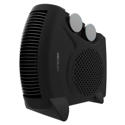 Cecotec Energiespar-Heizlüfter ReadyWarm 2000 Max Dual Schwarz, Heizlüfter mit 2000 W, 3 Modi, einstellbares Thermostat, Überhitzungsschutz, Abdeckungsbereich 20 m² Cecotec Energiespar-Heizlüfter ReadyWarm 2000 Max Dual Schwarz, Heizlüfter mit 2000 W, 3 Modi, einstellbares Thermostat, Überhitzungsschutz, Abdeckungsbereich 20 m² von Cecotec
