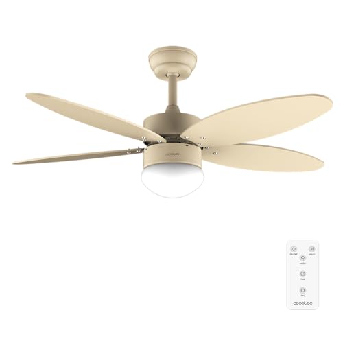 Cecotec - EnergySilence Aero 4260 Full SunLight 40W DC Motor 42" Deckenventilator mit LED Licht, Fernbedienung, Timer, 6 Geschwindigkeiten und 5 umkehrbaren Flügeln Cecotec - EnergySilence Aero 4260 Full SunLight 40W DC Motor 42" Deckenventilator mit LED Licht, Fernbedienung, Timer, 6 Geschwindigkeiten und 5 umkehrbaren Flügeln von Cecotec