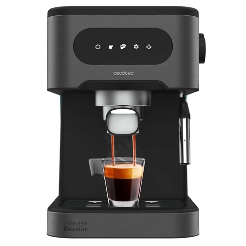 Cecotec Espressomaschine Power Espresso 20 Coldbrew. Espresso und Cappuccino, Kaltkaffee, 20 Bar Druck, schwenkbarer Dampfauslauf Professionelle Qualität zu Hause. von Cecotec