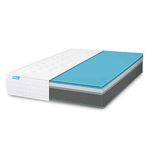 Cecotec Flow HybridLuxe Fresh 6900 160x200 Matratze, Memory Foam, Weiss, 160x200 cm von Cecotec