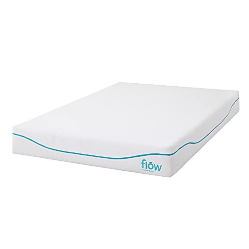 Cecotec Viskoelastische Matratze Flow ViscoPlus Fresh & Clean 7000 105 x 200 Mehrschicht, Höhe 21 cm, Profilkern aus HR-Schaum, mittelfest, viskoelastisch, Schicht von Cecotec