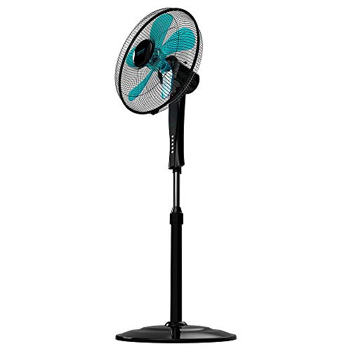 Cecotec Deckenventilator mit Licht EnergySilence Aero 450. 50 W, geringer Verbrauch, 106 cm Durchmesser, leicht, 4 Wendeflügel, 3 Geschwindigkeiten, Winterfunktion, Schwarz von Cecotec