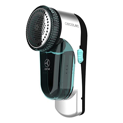 Cecotec Fusselentferner Cut-X 4500 Cloth. 45 Minuten Autonomie, Gitter in 3 Größen, Sicherheitssystem, 8800 U/min, Verstellbarer Kopf und Reinigungsbürste, ergonomisch Cecotec Fusselentferner Cut-X 4500 Cloth. 45 Minuten Autonomie, Gitter in 3 Größen, Sicherheitssystem, 8800 U/min, Verstellbarer Kopf und Reinigungsbürste, ergonomisch von Cecotec