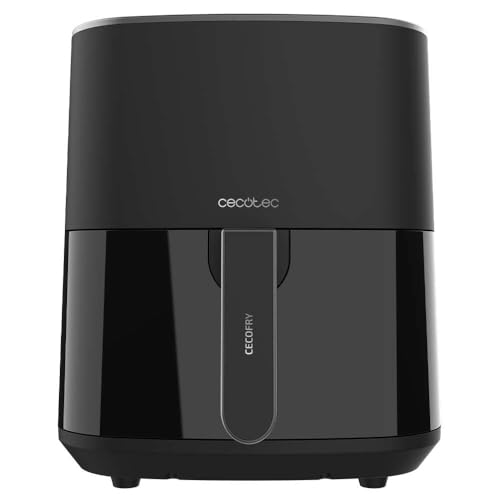 Cecotec Heißluftfritteuse ohne Öl 5,5L Cecofry Fantastik 5500. 1500W, PerfectCook-Technologie, 9 Kochmodi, Touchscreen, Einstellbar 80-200ºC, Kochzeit bis zu 60 Min, Überhitzungsschutz Cecotec Heißluftfritteuse ohne Öl 5,5L Cecofry Fantastik 5500. 1500W, PerfectCook-Technologie, 9 Kochmodi, Touchscreen, Einstellbar 80-200ºC, Kochzeit bis zu 60 Min, Überhitzungsschutz von Cecotec