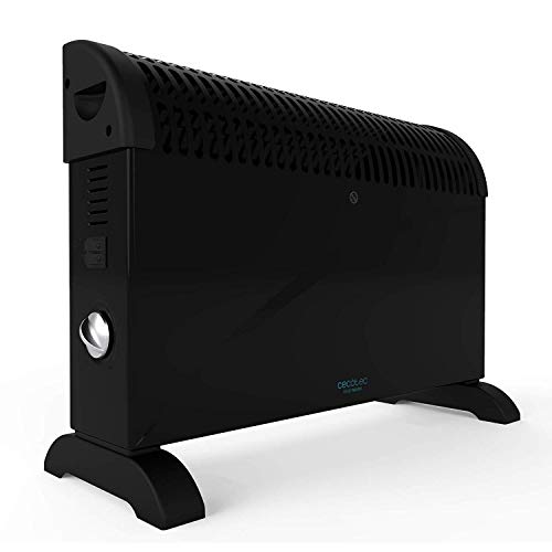 Cecotec Heizkonvektor ReadyWarm 6500 Turbo Convection. 2000 W, Leistungsfähig, Verstellbarer Temperaturregler, 4 Modi, Turboventilator, Ständer, Überhitzungsschutz, Geräuscharm, 20 m2 von Cecotec