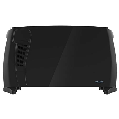 Cecotec Heizkonvektor ReadyWarm 6600 Turbo Convection Plus. 2000 W mit 2 Leistungsstufen, Temperaturregler und TurboFan-Modus, VerticalDesign, Betriebsanzeiger, AutoOff System, 20 m2 von Cecotec
