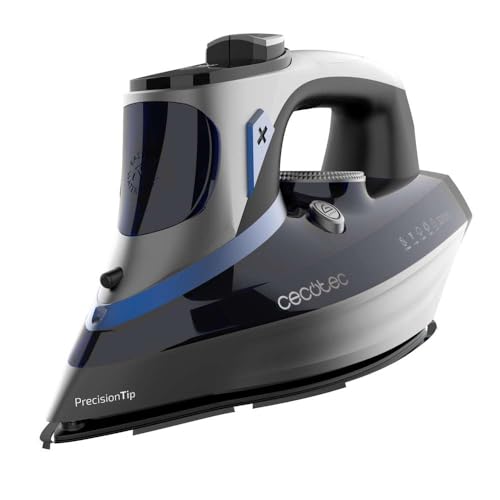 Cecotec Horizontalbügeleisen IronHero 3200 Smart Absolute. 3200 W, Power Steam Technologie, Extra-Dampfstoß 270 g/min, Turbo Anodized Pro Sohle, LCD Bildschirm, Anti-Tropf-System, Cyclo Clean Cecotec Horizontalbügeleisen IronHero 3200 Smart Absolute. 3200 W, Power Steam Technologie, Extra-Dampfstoß 270 g/min, Turbo Anodized Pro Sohle, LCD Bildschirm, Anti-Tropf-System, Cyclo Clean von Cecotec