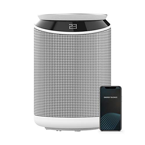 Cecotec Keramik-Heizer ReadyWarm 6350 Ceramic Touch Connected. 2000 W, Fernbedienung und Wi-Fi-Steuerung, Betriebsanzeiger, 3 Betriebsarten, Timer, Anzeige und Oszillation von Cecotec