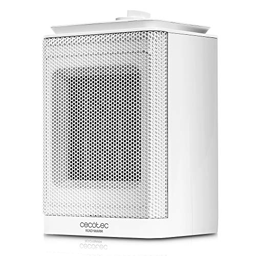 Cecotec Keramikheizung Ready Warm 6000 Ceramic. 1500 W, 3 Modi, einstellbarer Thermostat, Kippsensor, Überhitzungsschutz (6150 Ceramic Rotate Style) von Cecotec