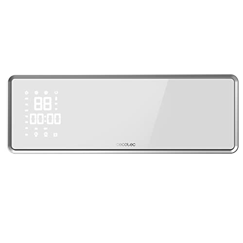 Cecotec Keramisches Wandheizgerät Ready Warm 5350 Power Box Ceramic Connected. 2000 W, LED-Display, Wi-Fi-Steuerung, Fernbedienung, 3 Modi, Oszillation, IP22-Schutz und maximale Sicherheit von Cecotec