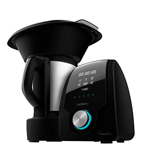Cecotec Mambo Black MultifunktionsKüchenroboter Mit LED Anzeige Rostfreiem Edelstahlkrug 3,3 L 10 Speedstufen Innovativer MamboKnetlöffel UltraMotorPower Zum Kneten Von 2.5 KG Teig In Schwarz Cecotec Mambo Black MultifunktionsKüchenroboter Mit LED Anzeige Rostfreiem Edelstahlkrug 3,3 L 10 Speedstufen Innovativer MamboKnetlöffel UltraMotorPower Zum Kneten Von 2.5 KG Teig In Schwarz von Cecotec