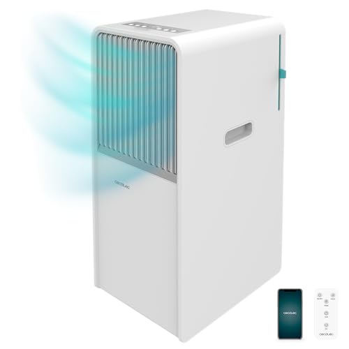 Cecotec - Mobile Klimageräte ForceClima 7550 Style Connected, 7000 BTU, Abdeckungsbereich 20 m2, Fernbedienung, Berührung, LED -Bildschirm, 4 Modi, 2 Geschwindigkeiten, Luftentfeuchter, Timer Cecotec - Mobile Klimageräte ForceClima 7550 Style Connected, 7000 BTU, Abdeckungsbereich 20 m2, Fernbedienung, Berührung, LED -Bildschirm, 4 Modi, 2 Geschwindigkeiten, Luftentfeuchter, Timer von Cecotec