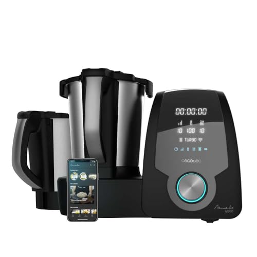 Cecotec Multifunktionale Küchenmaschine Mambo 10070. Leistung 1700 W, 30 Funktionen, Waage- Funktion und Spülmaschinengeeignetem Edelstahl Gefäß, Kapazität 3,3 l Cecotec Multifunktionale Küchenmaschine Mambo 10070. Leistung 1700 W, 30 Funktionen, Waage- Funktion und Spülmaschinengeeignetem Edelstahl Gefäß, Kapazität 3,3 l von Cecotec