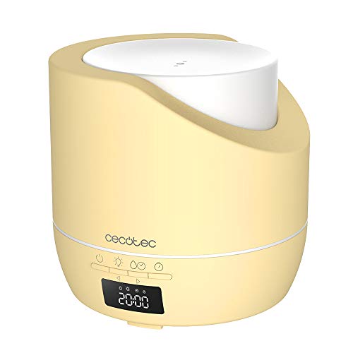 Cecotec PureAroma 500 Smart SunLight Aromadiffusor. Kapazität 500ml, LED-Anzeige, 12h Timer, Wecker, 3 Betriebsmodi, 30m2 Reichweitem von Cecotec
