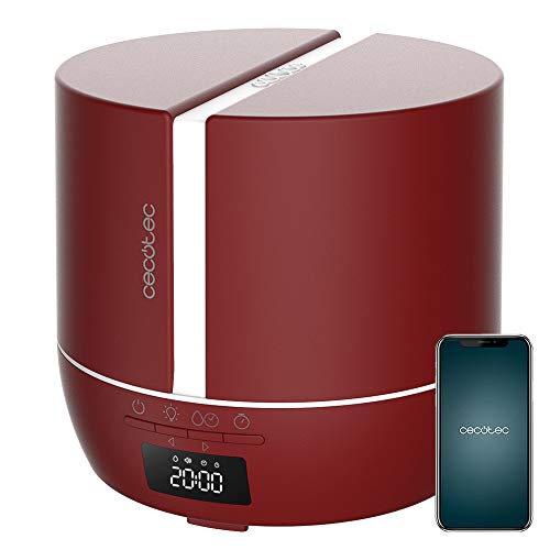 Cecotec PureAroma 550 Connected Granat Aroma Diffusor. Kapazität 500ml, LED-Display, Lautsprecher, Bluetooth-Steuerung, App, 12-Stunden-Timer, 3 Betriebsmodi, 30m2 Abdeckung Cecotec PureAroma 550 Connected Granat Aroma Diffusor. Kapazität 500ml, LED-Display, Lautsprecher, Bluetooth-Steuerung, App, 12-Stunden-Timer, 3 Betriebsmodi, 30m2 Abdeckung von Cecotec