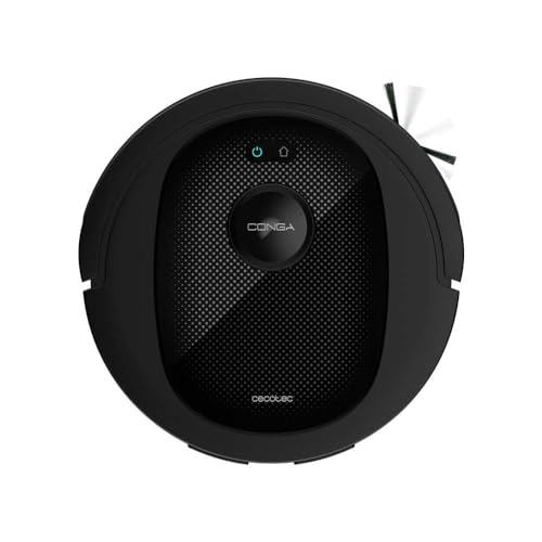 Cecotec Robot-Staubsauger Conga 7490 Ultimate X-Treme mit Laser-Navigationstechnologie, 4-in-1-Reinigung, 4000 Pa, 120 Minuten Akkulaufzeit. Multifunktionsbürste, 3 Leistungsstufen, App. von Cecotec