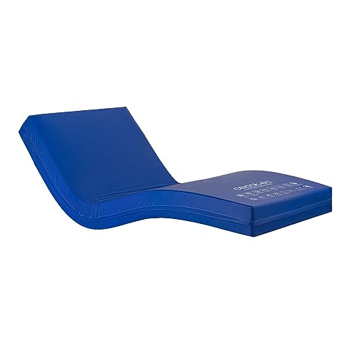 Cecotec Sanitär Matratze Fluss 1500 HealthConfort 135x200. HR -Schaumkern, viskoelastische Schicht, Höhe 15 cm, wasserdichtes und waschbares Sanitärgehäuse 90º, atmungsaktiv, antimikrobiell von Cecotec