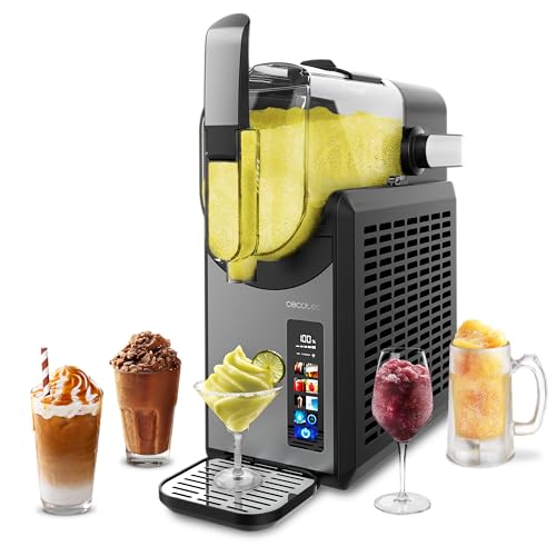 Cecotec Slush-Eis Maschine 2,6 L Twist&Ice 2600, Getränke fertig in 15-60 Minuten, Touch-Steuerung, anpassbare Kühlung, ergonomisches Design, Anti-Tropf-Düse, 6 Modi von Cecotec