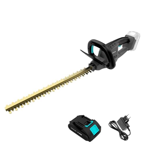 Cecotec TitaniumSword 4500 Freemove Akku-Heckenschere, Schnittlänge bis 45 cm, Akku 21 V, bürstenloser Motor, Brushless, Titanklingen, Zweige bis 16 mm, Sicherheitssystem von Cecotec