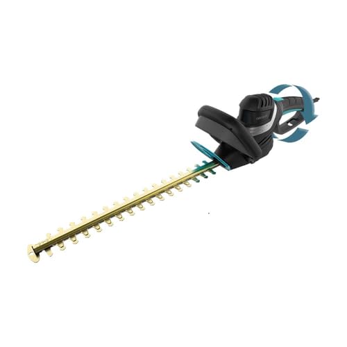 Cecotec TitaniumSword 610 XL Heckenschere, Schnittlänge bis 61 cm, 500 W, bürstenloser Motor, Brushless, Titan-Klingen, Zweige bis zu 20 mm, Drehregler, Sicherheitszündsystem von Cecotec