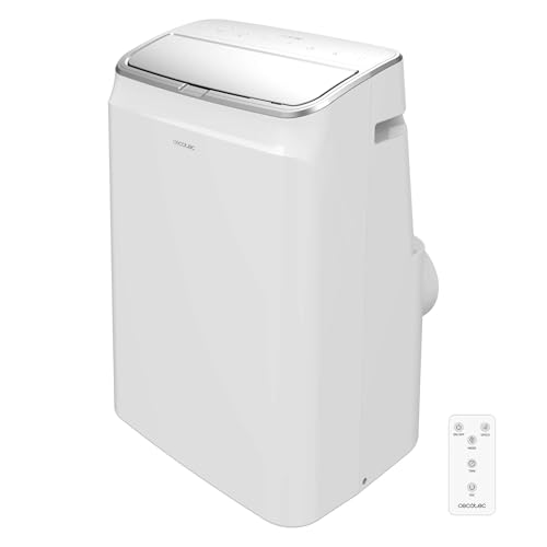 Cecotec Tragbare Klimaanlage mit Fernbedienung und Wärmepumpe ForceClima 12600 Soundless Heating, 12000 BTU, LED-Display, 5 Modi, Entfeuchtung, Abdeckung 28 m² Cecotec Tragbare Klimaanlage mit Fernbedienung und Wärmepumpe ForceClima 12600 Soundless Heating, 12000 BTU, LED-Display, 5 Modi, Entfeuchtung, Abdeckung 28 m² von Cecotec