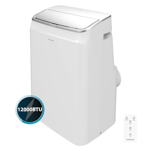 Cecotec Tragbare Klimaanlage mit Fernbedienung und Wärmepumpe ForceClima 12600 Soundless Heating Essential, 12000 BTU, LED-Display, 5 Modi, Entfeuchtungsfunktion, Abdeckung 28 m² Cecotec Tragbare Klimaanlage mit Fernbedienung und Wärmepumpe ForceClima 12600 Soundless Heating Essential, 12000 BTU, LED-Display, 5 Modi, Entfeuchtungsfunktion, Abdeckung 28 m² von Cecotec