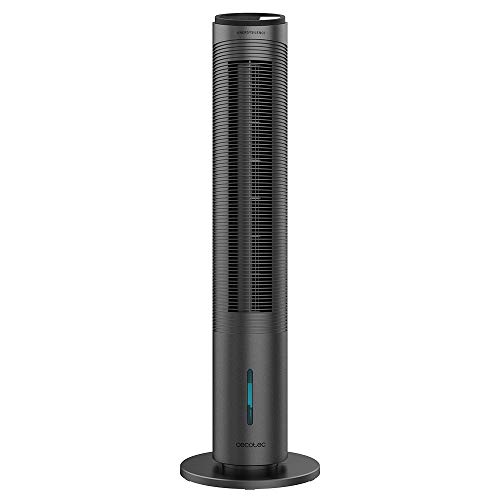 Cecotec Verdunstungskühler EnergySilence 2000 Cool Tower Smart. 60 W Leistung, abnehmbarer 2L Tank, 3 Geschwindigkeiten, 3 Modi mit Oszillation, Timer, Touch-Steuerung von Cecotec