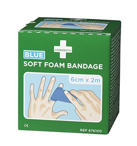 CEDERROTH Pflaster, selbsthaftend, blau, 2erPack 676100 von Cederroth
