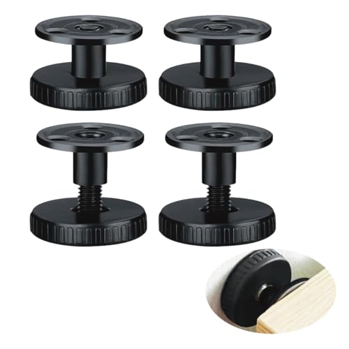 Ceeyoll 2 Stück Anti Shake Bett Abstandshalter Wand Abstandhalter Wandschutz Verstellbares Bettgestell Bettrahmen mit Gewinde Headboard Stoppers Werkzeug für Betten Schränke Sofas Zimmerwand 27–40 mm von Ceeyoll