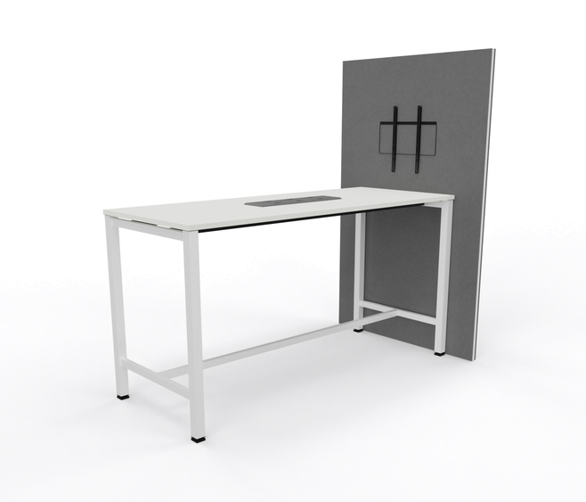 Ceka CenFormX Meetingpoint Stehtisch mit Monitorwand Ceka CenFormX Meetingpoint Stehtisch mit Monitorwand von Ceka