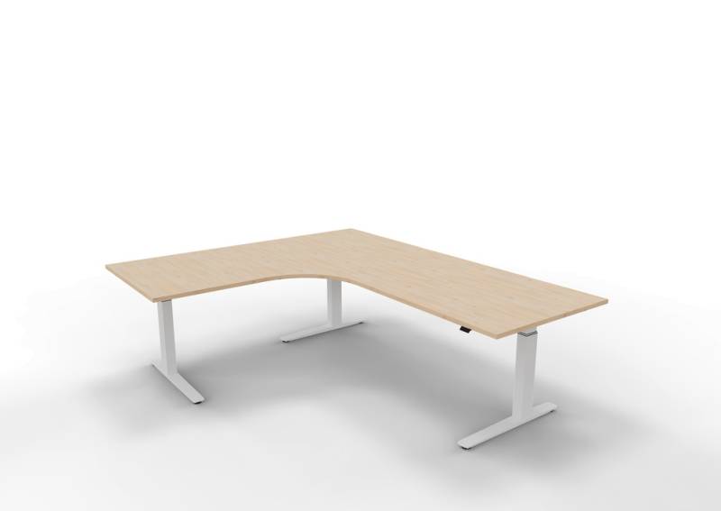 Ceka VitalForm Elektrisch höhenverstellbarer Sitz- und Steh-Schreibtisch Creativplatte von Ceka