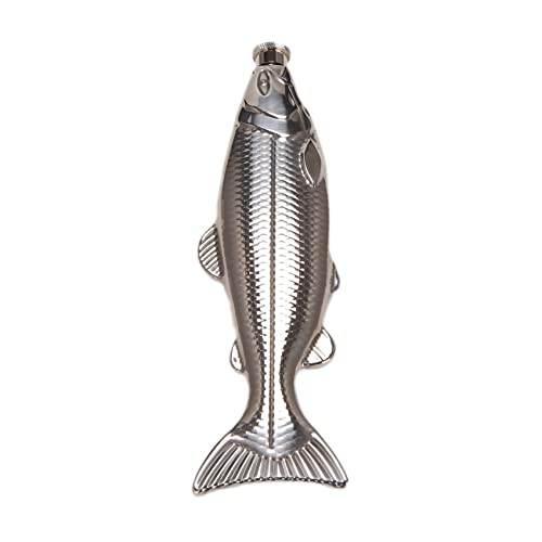 Celabie 1 Set Fisch Form HüFt Flasche 5Oz Flasche Mini Flasche Edelstahl Party Trink Geschirr für Den AußEn Bereich von Celabie