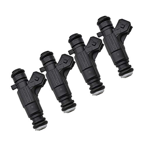 Celabie 4 StüCk Auto Treibstoff Einspritz Ventil für GOLF SAVERIO SPACEFOX VOYAGE CROSSFOX 1.6T 0280156403 032906031R von Celabie