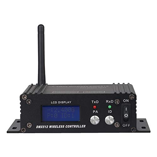 Celabie 512 Wireless Controller EmpfäNger Sender LCD-Display Leistung Einstellbar für Disco DJ Party Stage Bar Licht-EU-Stecker Celabie 512 Wireless Controller EmpfäNger Sender LCD-Display Leistung Einstellbar für Disco DJ Party Stage Bar Licht-EU-Stecker von Celabie